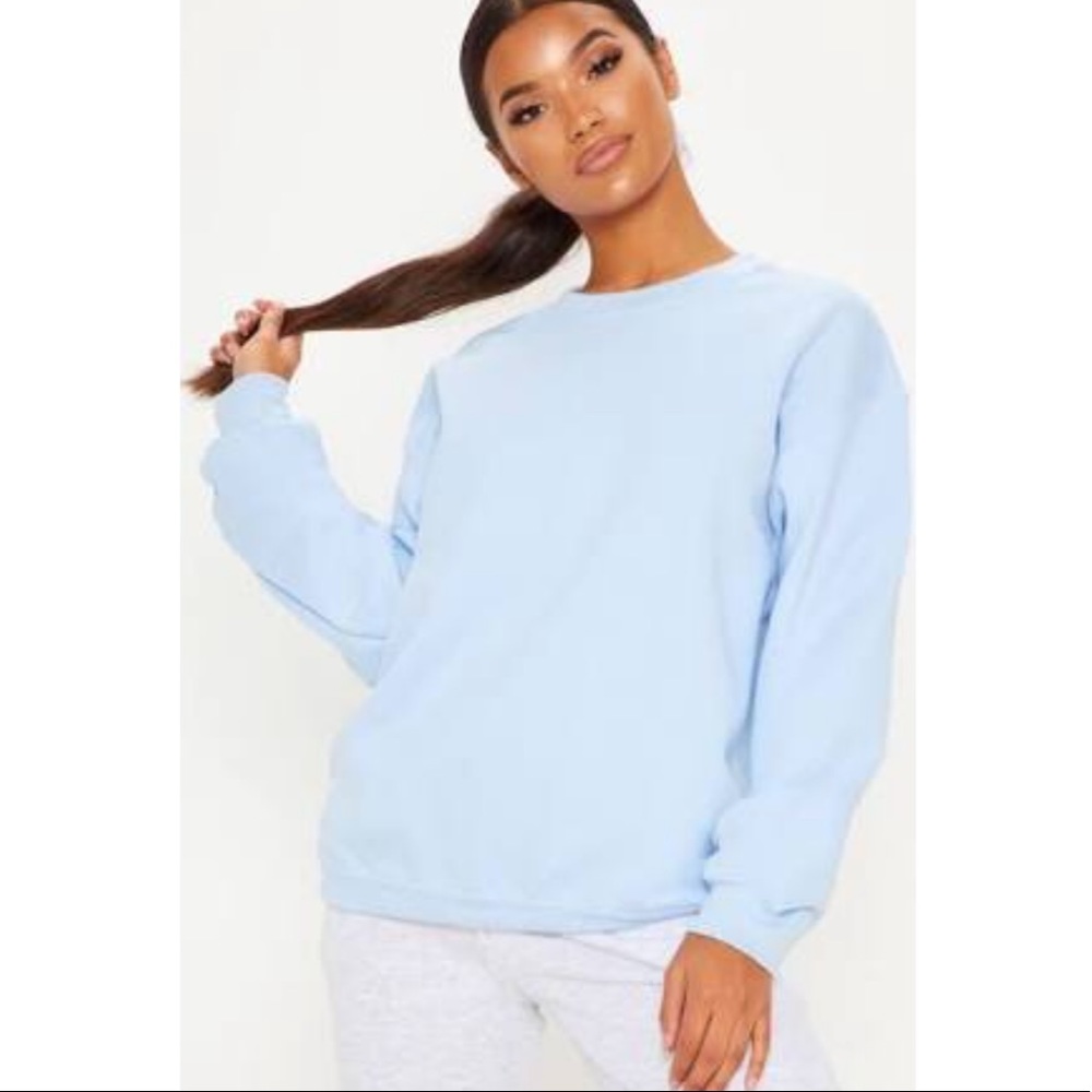 M.A.K baby blue sweater 😍